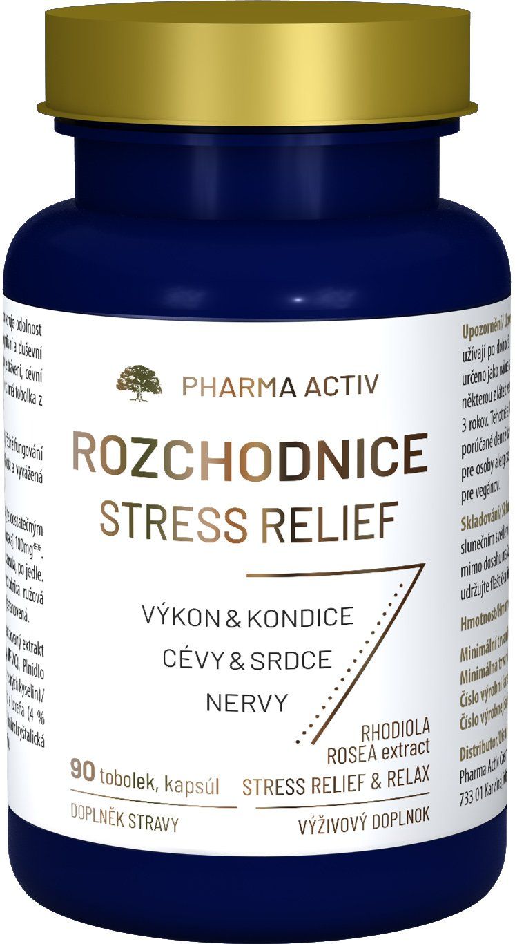 Pharma Activ Rozchodnica Stress Relief 90 tvrdých kapsúl