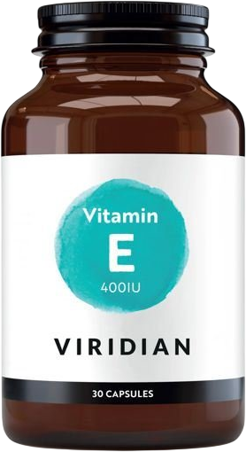 Viridian Vitamin E 330 mg 400 IU 30 kapsúl
