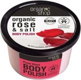 Organic Shop Ružové perly - Telový peeling 250 ml