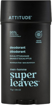 Attitude Pánsky dezodorant Super leaves Eukalyptus & Šalvia 75 g