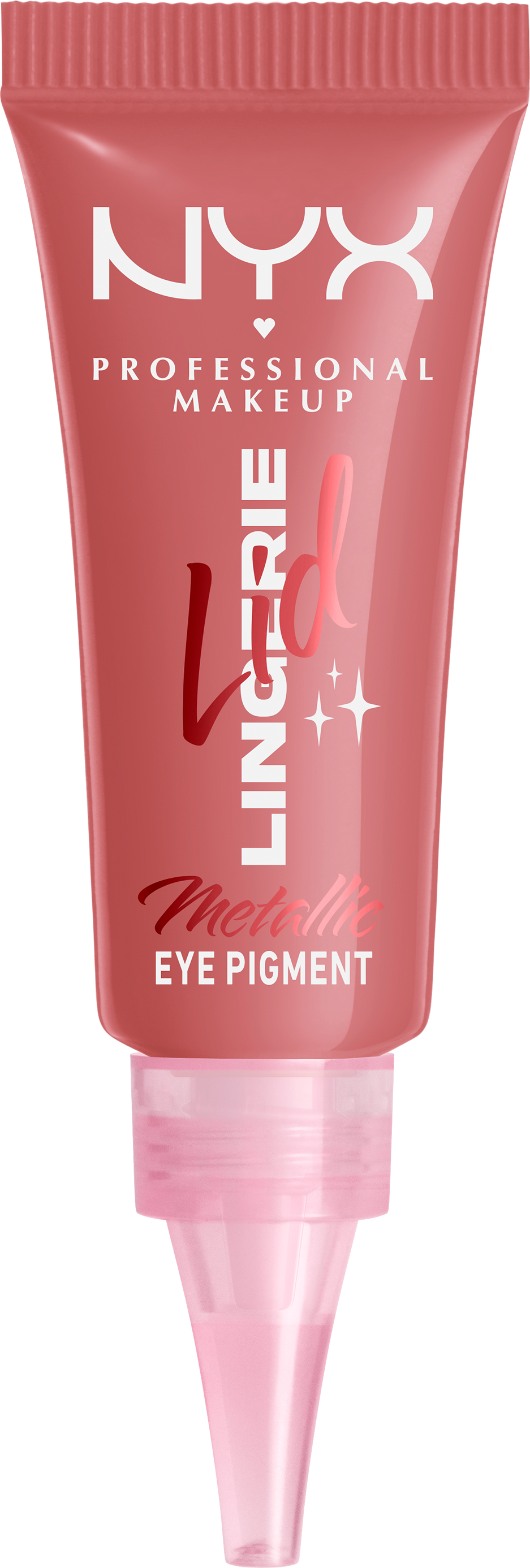 NYX Professional Makeup Tekuté očné tiene Lid Lingerie - 04 Risky Rosé 6 ml