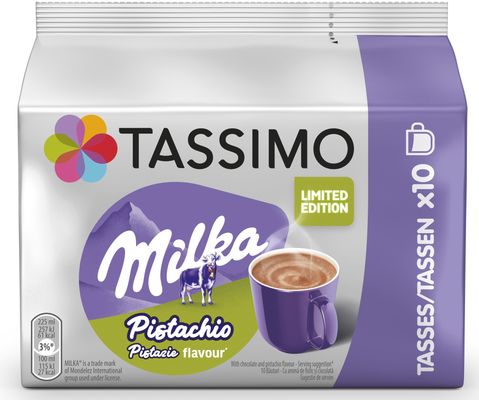 Tassimo Kapsule Milka Pistachio 10 kapsúl