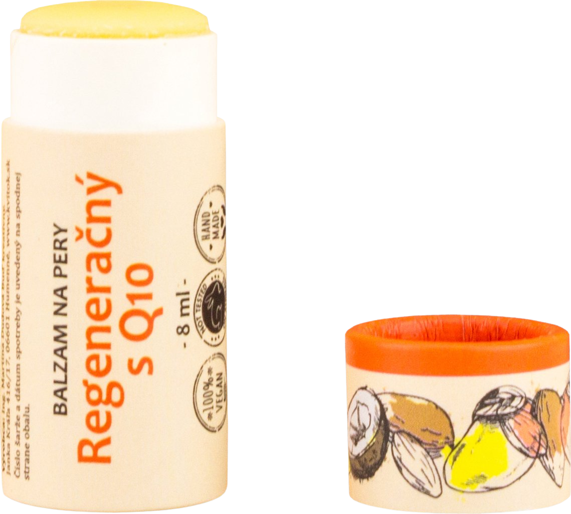 Kvitok Regeneračný balzam na pery s Q10 8 ml
