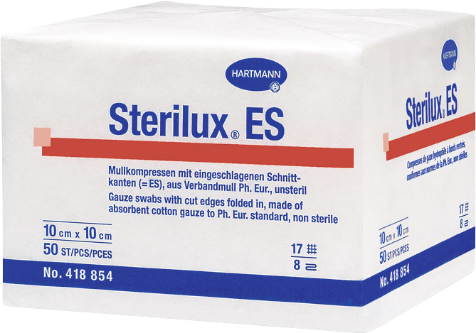 Hartmann Sterilux es kompres sterilný 8 vrstiev