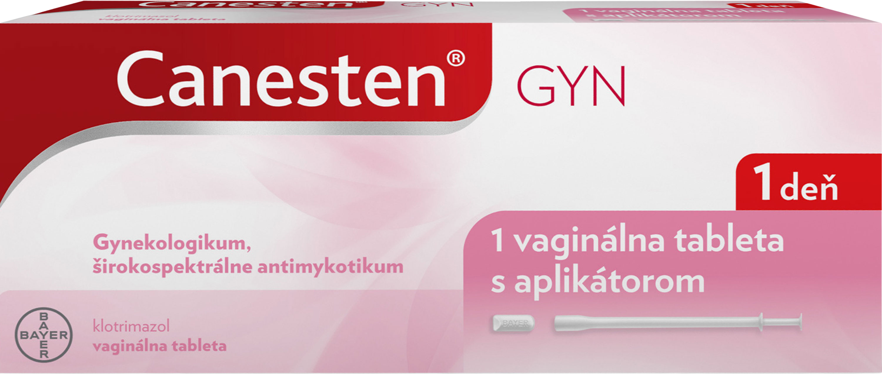 Canesten GYN 1 deň 500 mg, 1 tabliet