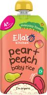 Ella's Kitchen BIO Detská ryža, hruška a broskyňa 120 g