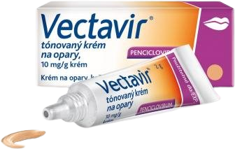Vectavir tónovaný krém na opary 2 g