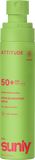 Attitude Detský minerálny opaľovací krém v spreji Sunly SPF 50+ s vôňou melónu a kokosu 75 ml