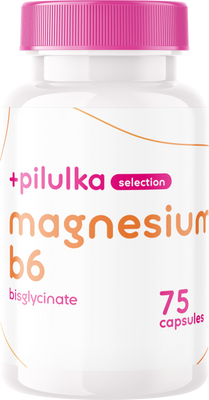 Pilulka Selection Magnesium Bisglycinát + B6 75 kapsúl