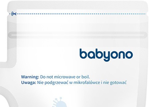 BabyOno Sáčky na materské mlieko 180 ml, 30 ks