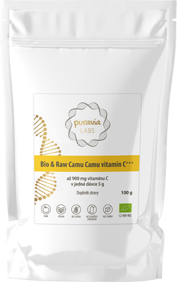 Puravia LABS Bio & Raw Camu Camu vitamín C 100 g