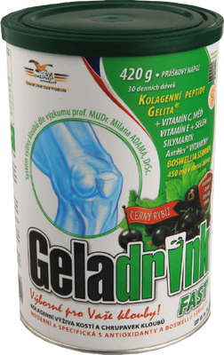Geladrink Fast nápoj čierne ríbezle 420 g