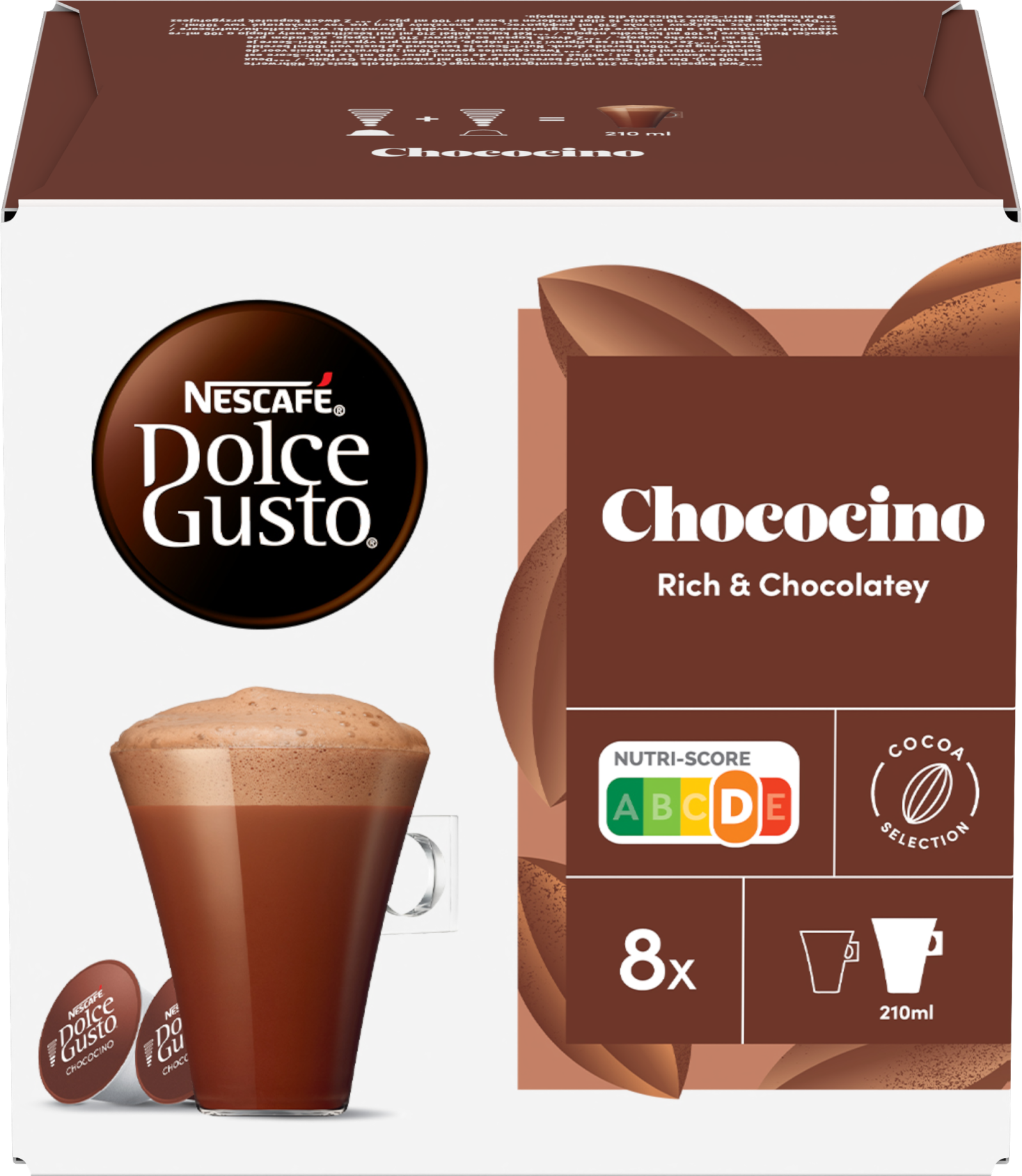 Nescafé Dolce Gusto® Chococino čokoládový nápoj 16 kapsúl
