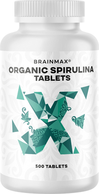 BrainMax Spirulina BIO 500 tabliet