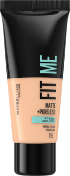 Maybelline New York Fit me Matte + Poreless make-up 115 Ivory 30 ml
