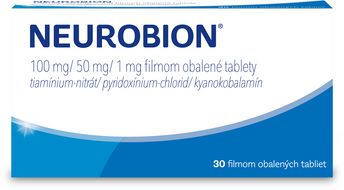 Neurobion 100 mg/50 mg/1 mg, 30 tabliet