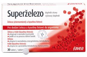Favea Superželezo 30 tabliet