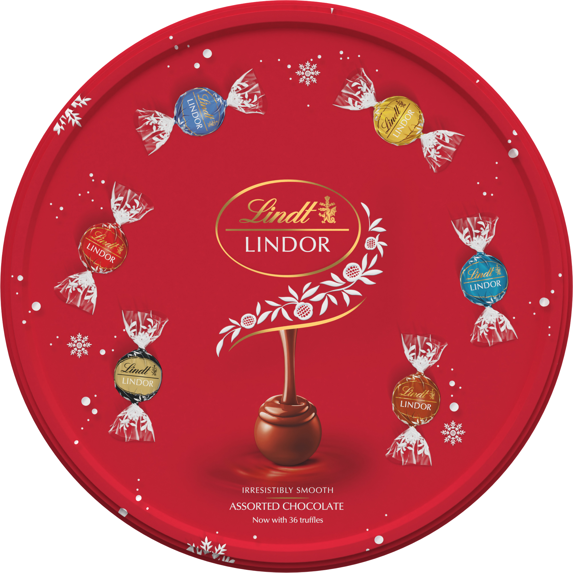 Lindt Bonboniéra LINDOR Mix Praliniek v Plechovej Dóze 450 g