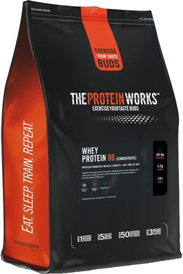 The Protein Works TPW Whey Protein 80 bez príchute 1000g