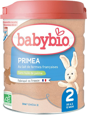 Babybio Primea 2 Pokračovacie dojčenské bio mlieko 800 g