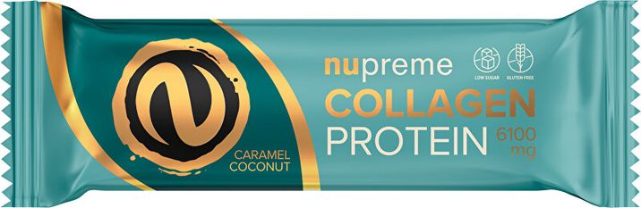 Nupreme Proteínová tyčinka s kolagénom kokos/karamel