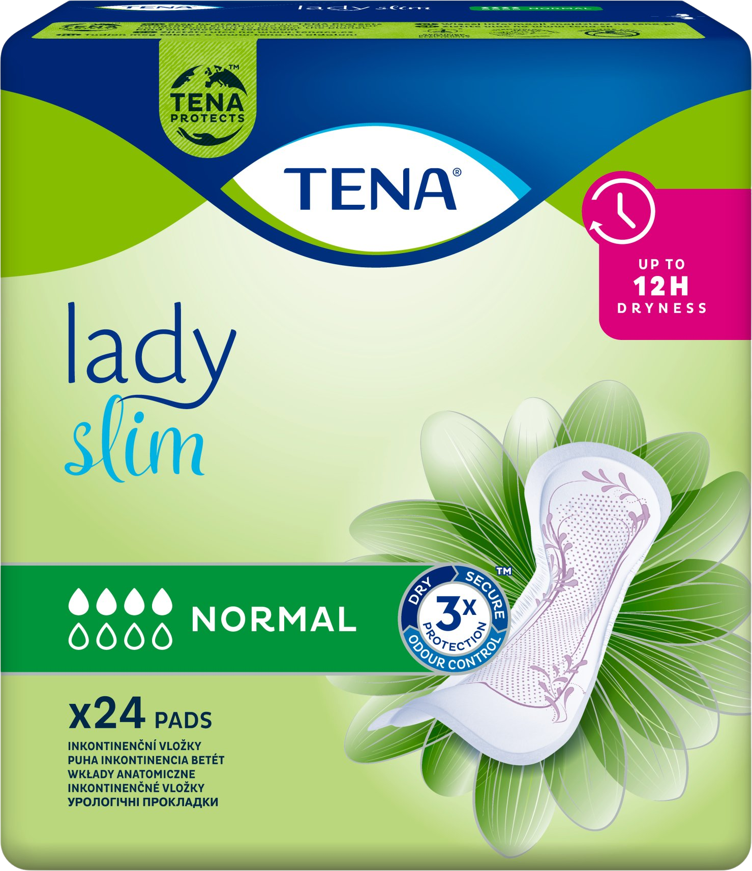 Tena Lady Slim Normal Inkontinenčné vložky 24 ks