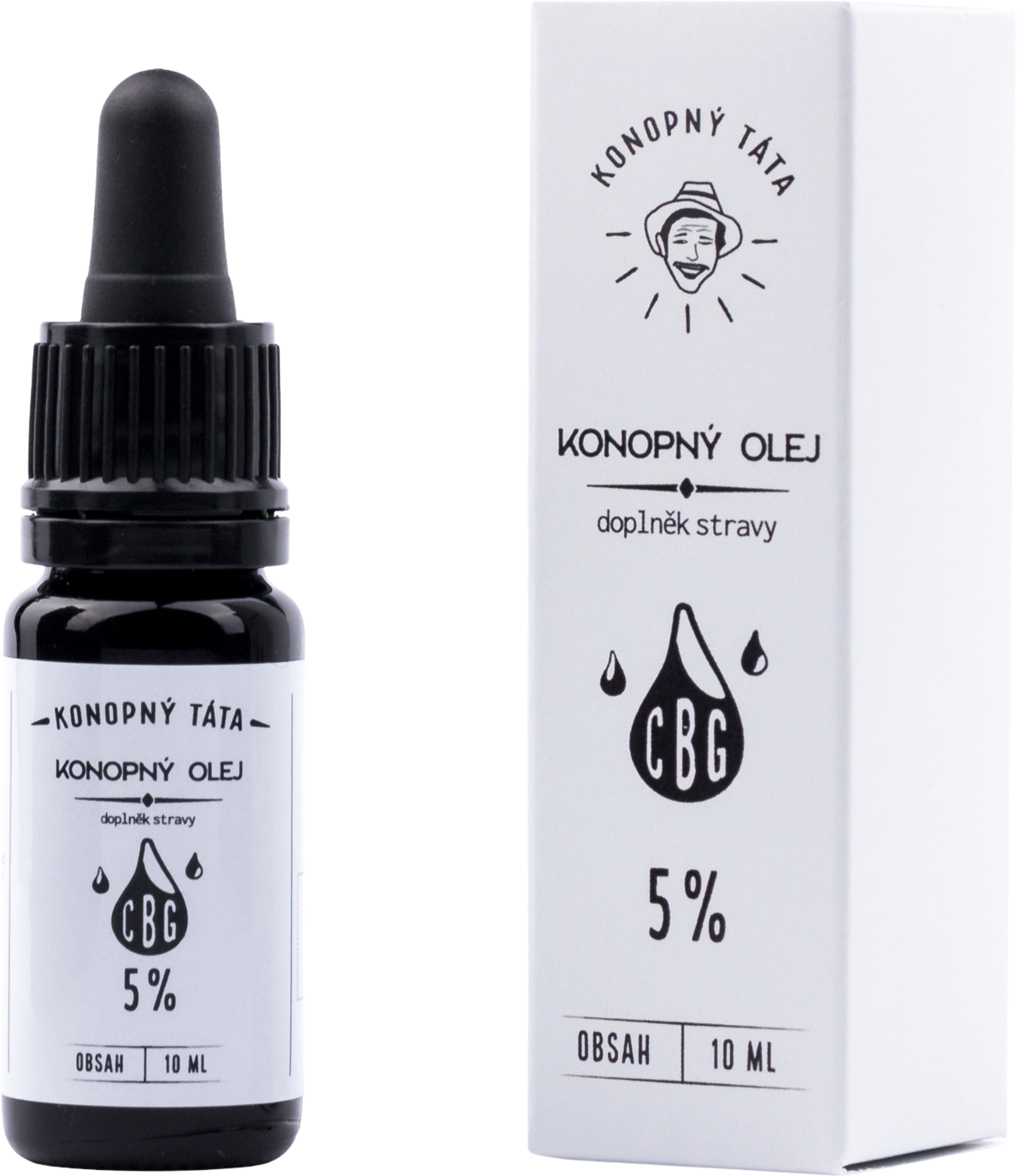 I am CBD Konopný olej 5% 10 ml