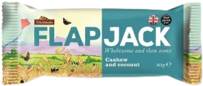 Najtelo Flapjack ovsený bezl. kešu-kokos 80g WHOLEBAKE