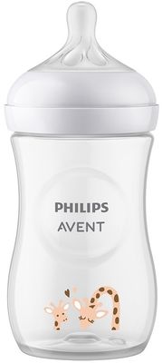 Philips Avent Fľaša Natural Response 260ml, 1m+ žirafa