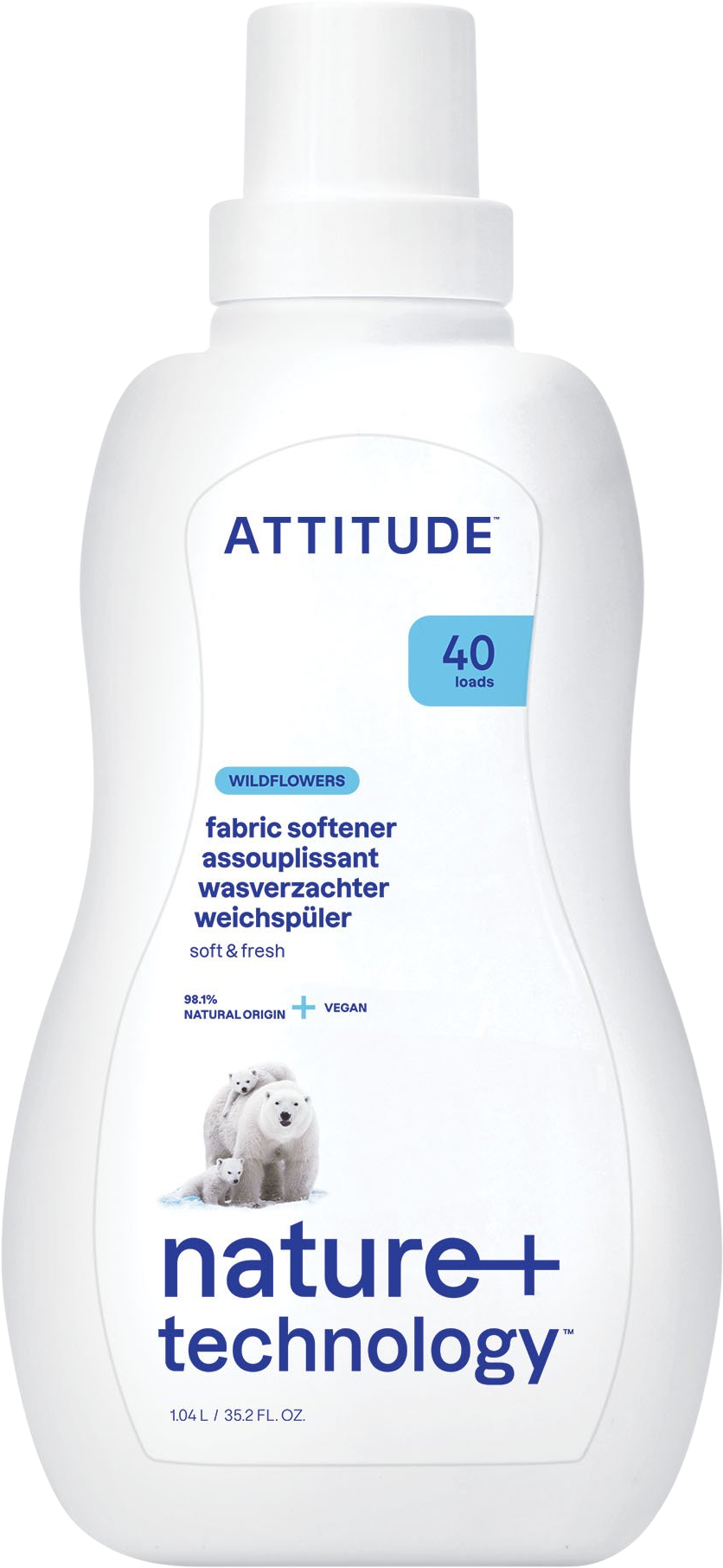 Attitude Aviváž s vôňou lúčnych kvetov 1 l