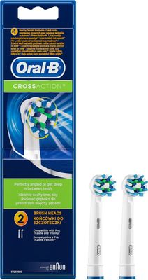 Oral-B EB 50 Cross Action Náhradné zubné kefky 2 ks