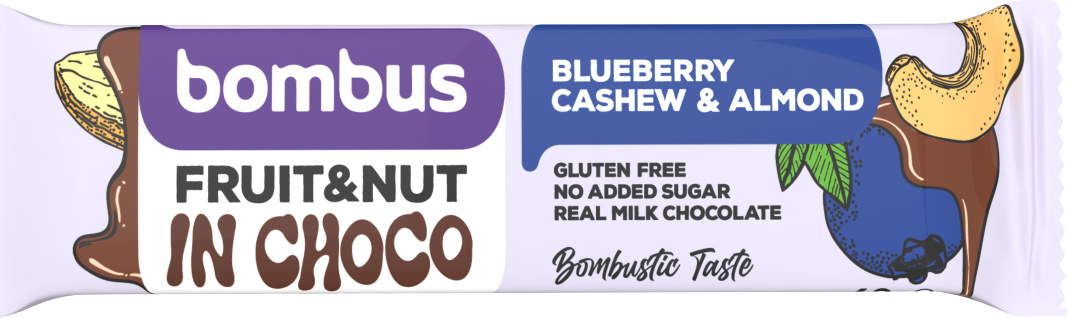 Bombus FRUIT&NUT Blueberry 40 g
