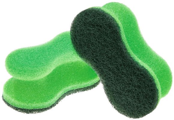 3M Scotch-Brite® Classic Nail Saver - Umývacia hubka šetriaca nechty 2 ks