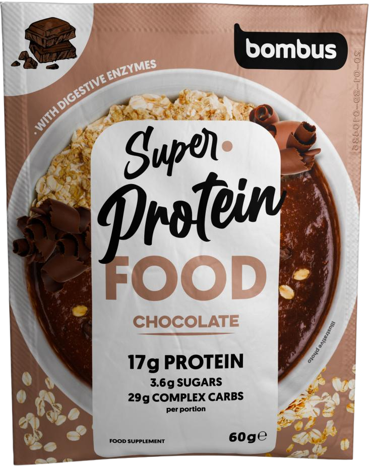 Bombus Super Protein Food Čokoláda 60 g