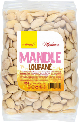 Wolfberry Mandle lúpané medium 500 g