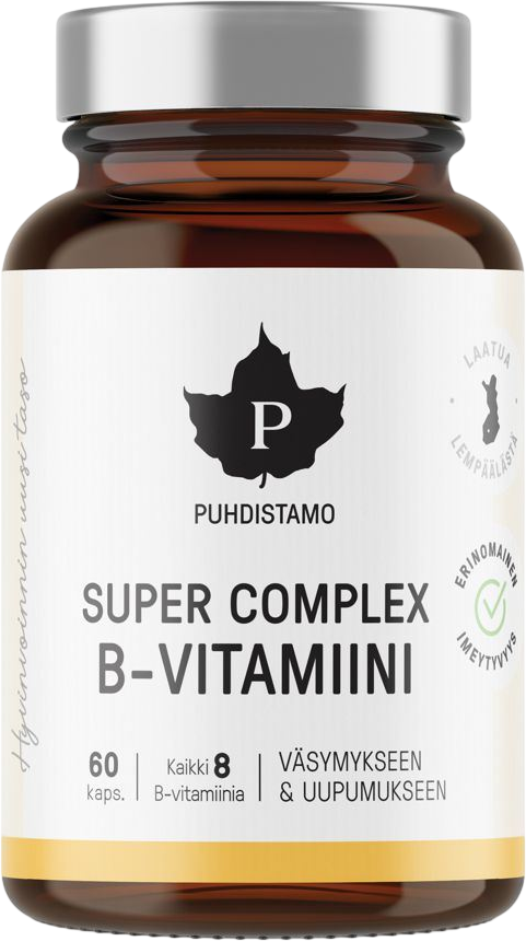 Puhdistamo Super Vitamin B-Complex 60 kapslí