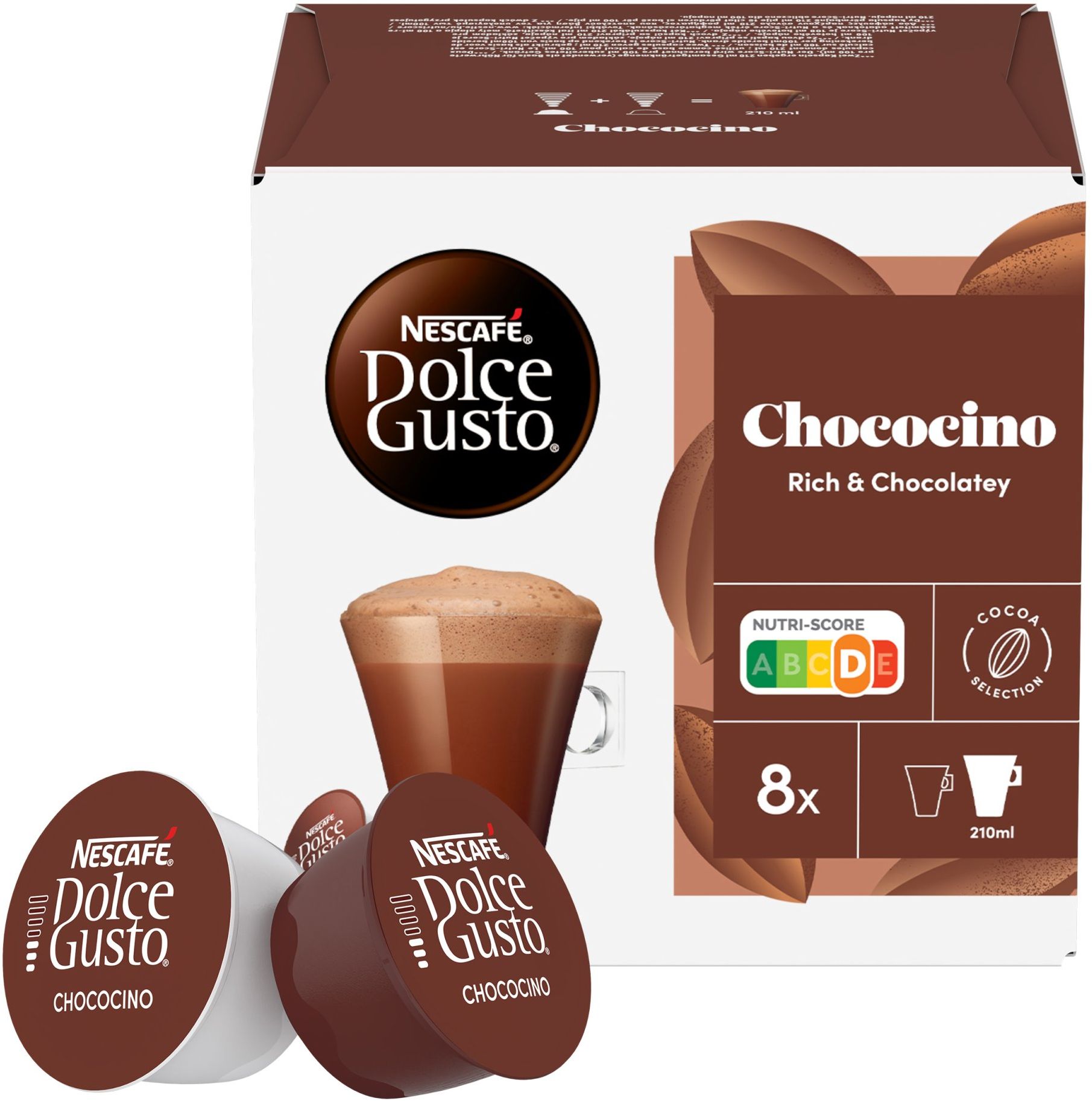 Nescafé Dolce Gusto® Chococino čokoládový nápoj 16 kapsúl