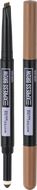 Maybelline New York NY Express Brow Satin Duo 01 Dark Blonde Ceruzka a púder na obočie duo