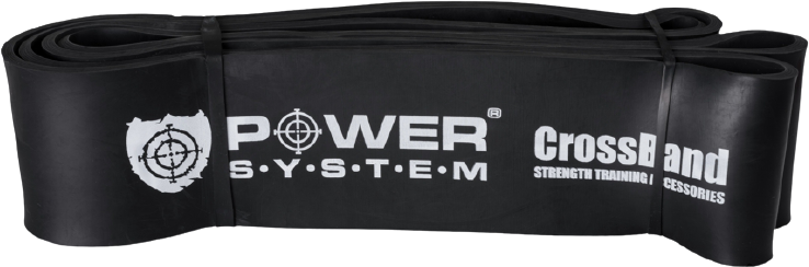 Power System Guma na posilňovanie CROSS BAND LEVEL 5 čierna