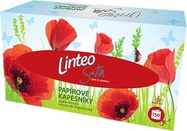 Linteo Kozmetické utierky  Satin 150ks 2vrst.