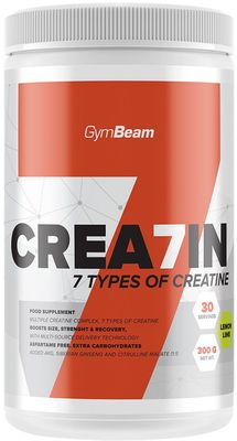 GymBeam Kreatín Crea7in citrón limetka 300 g