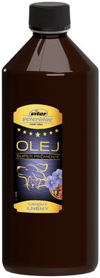 Vitar Veterinae Ľanový olej 1000 ml