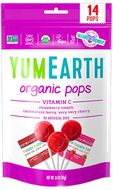 YumEarth Bio ovocné lízanky s vitamínom C 14 ks