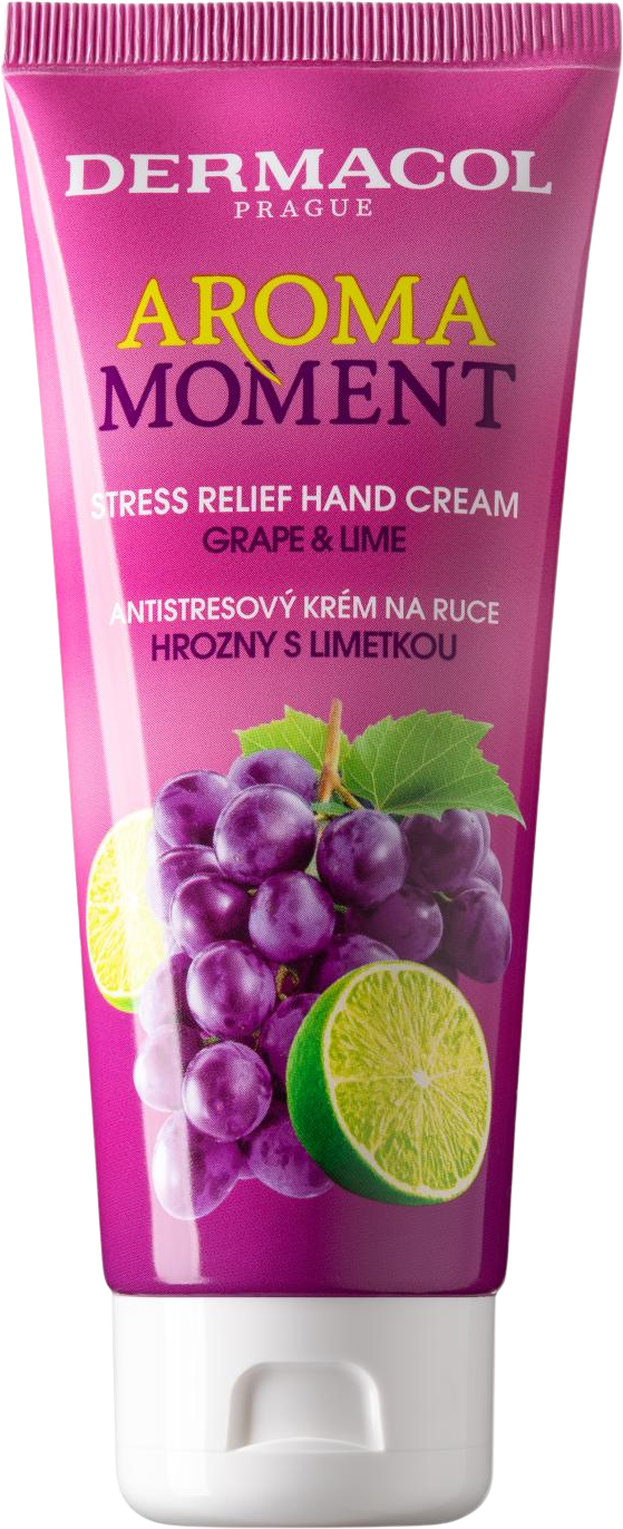 Dermacol Aróma moment krém na ruky hrozno a limetka 100 ml