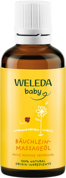 Weleda Olej na masáž bruška dojčaťa, 50 ml