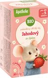 Apotheke BIO čaj detský Jahodový so šípkou 20 x 1.5 g