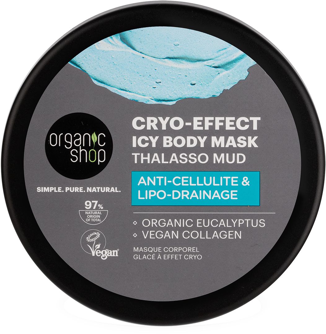 Organic Shop Thalasso Cryo-Effect Bahenná chladivá telová maska 300 ml