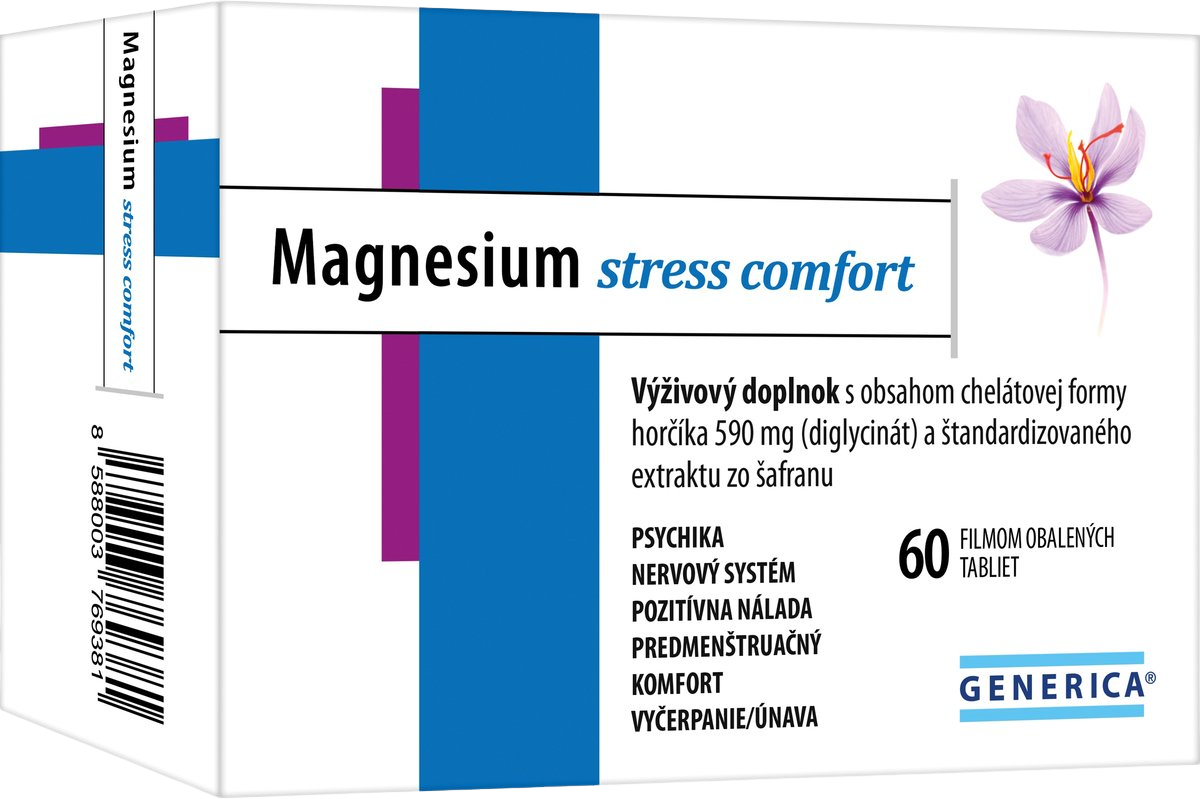 Generica Magnesium stress comfort 60 tabliet