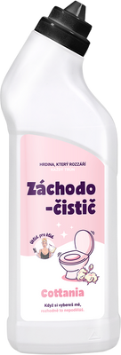 Úklid pro klid WC čistič Cottania 750 ml