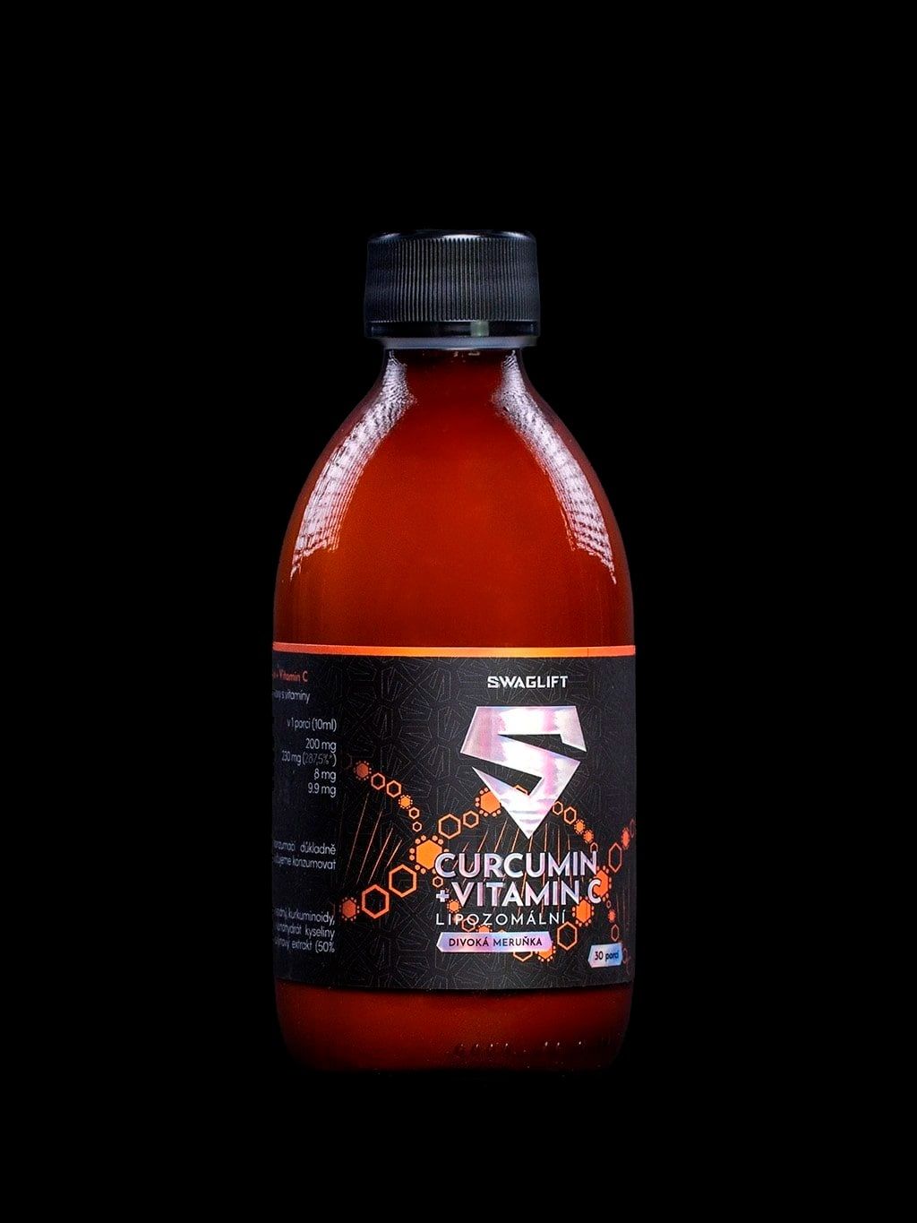 Swaglift Lipozomálna Curcumin + Vitamín C 300 ml